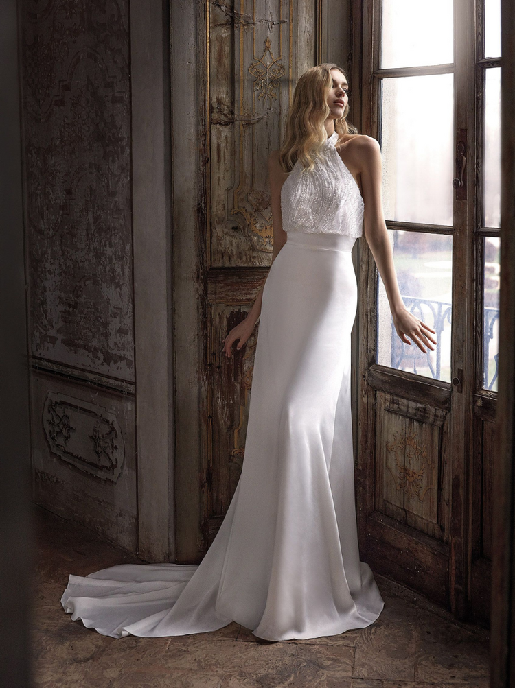 SALAR Satin Lace Beads DRESS LINING BD