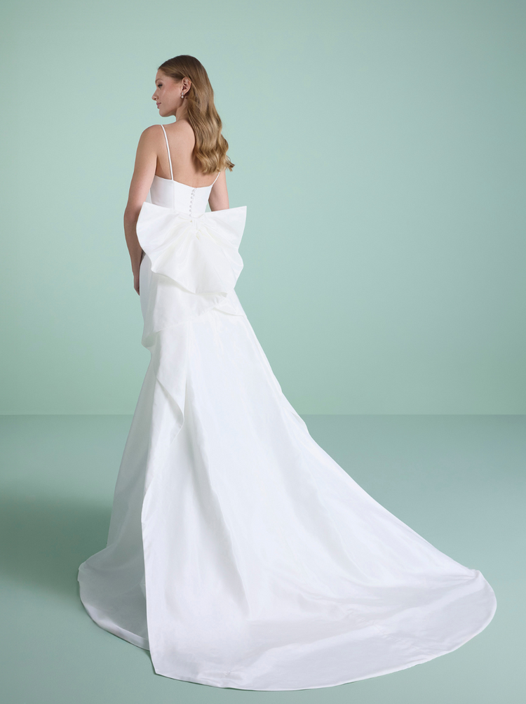 HIDRA Mikado &Taffeta Dress & Bow
