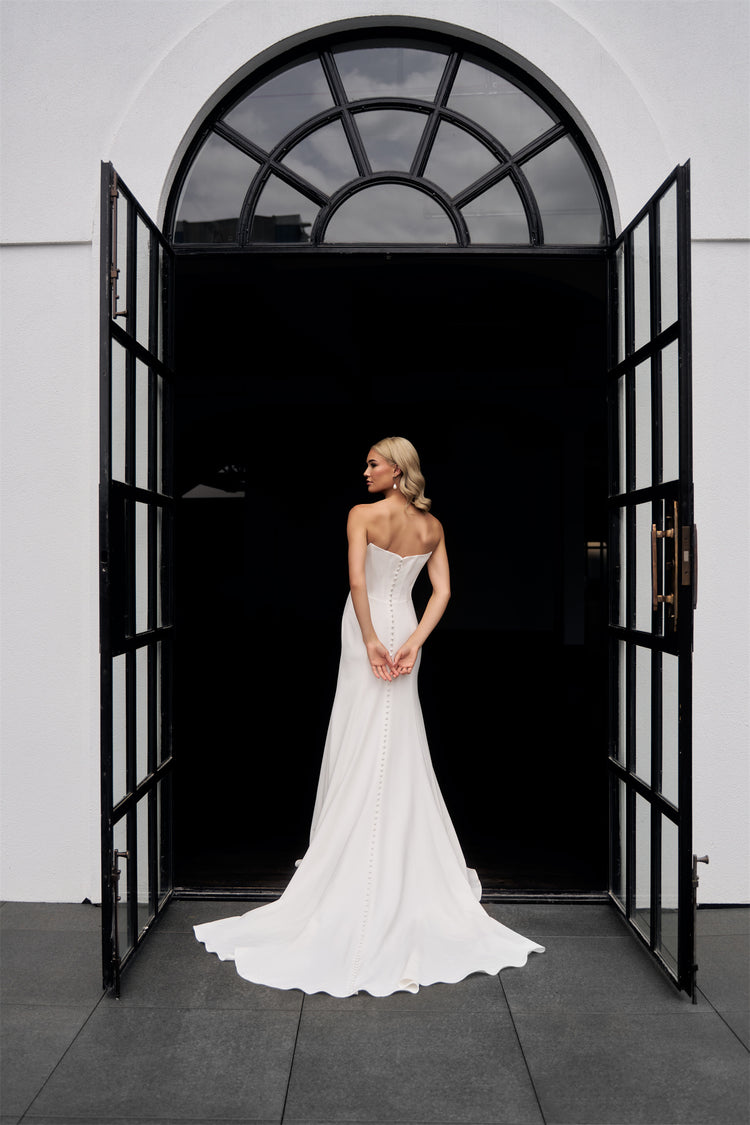 Amelia Gown with sleeves
