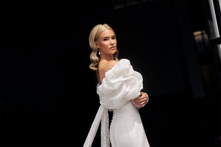 Amelia Gown with sleeves