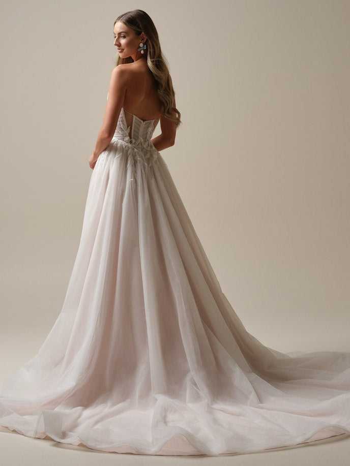 Arden Sparkle Tulle with Sleeves