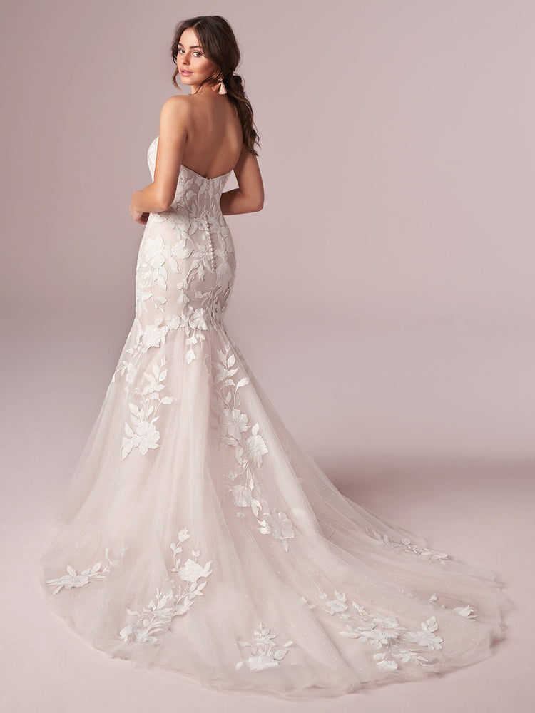 Hattie Gown and Cap Sleeve