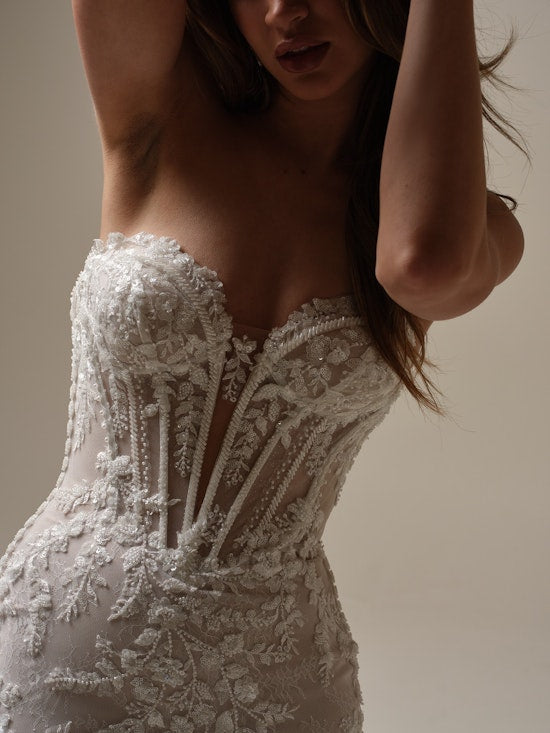 Benjie Unlined bodice Glitter Tulle 3