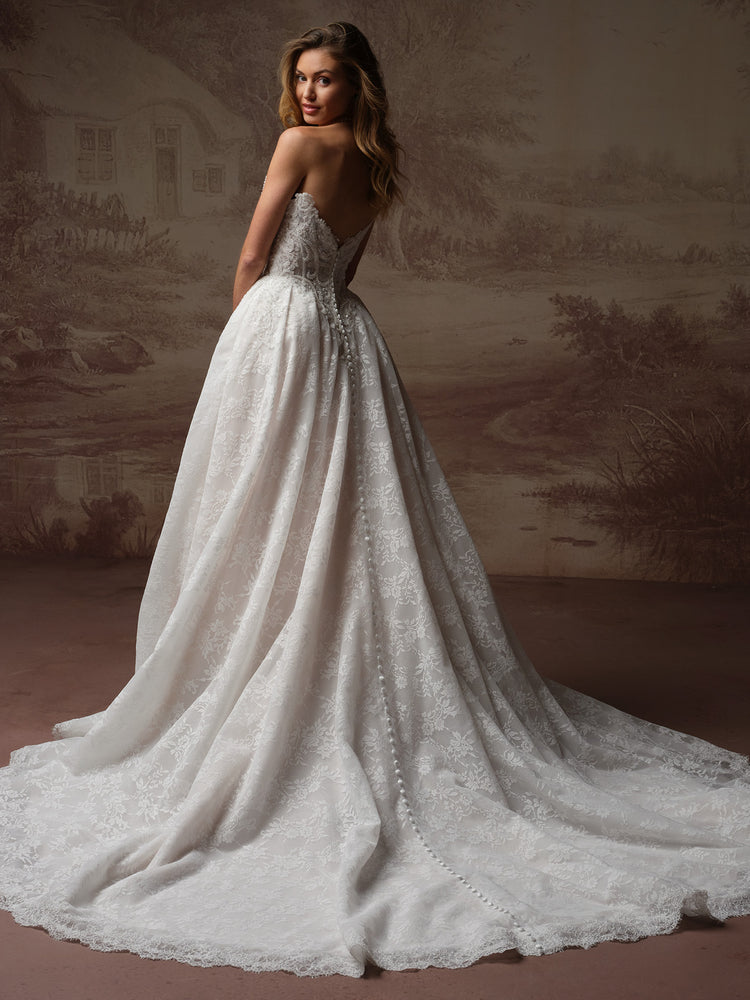 Ryland Unlined Bodice Sparkle Tulle