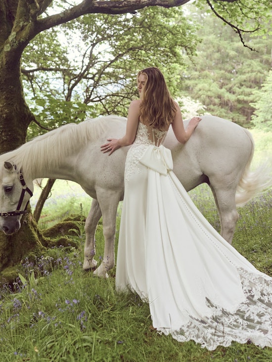 Oksana Gown and Train No Orders