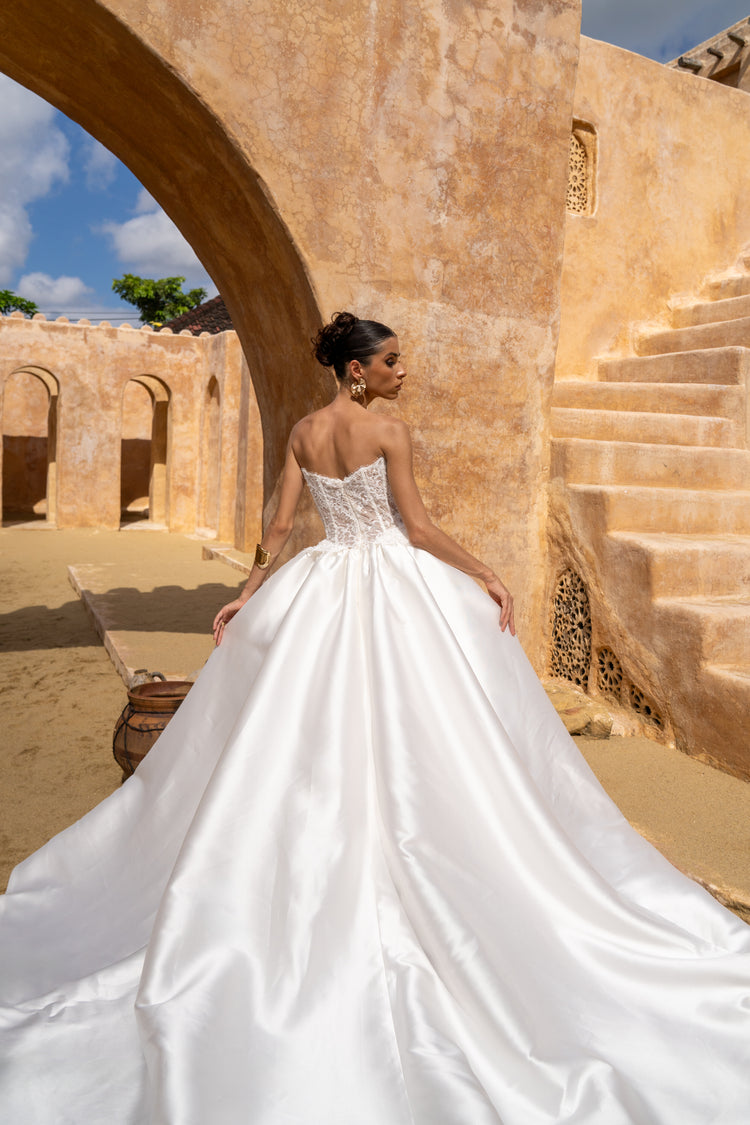 Sasha Lace Up Detachable Hip Petticoat