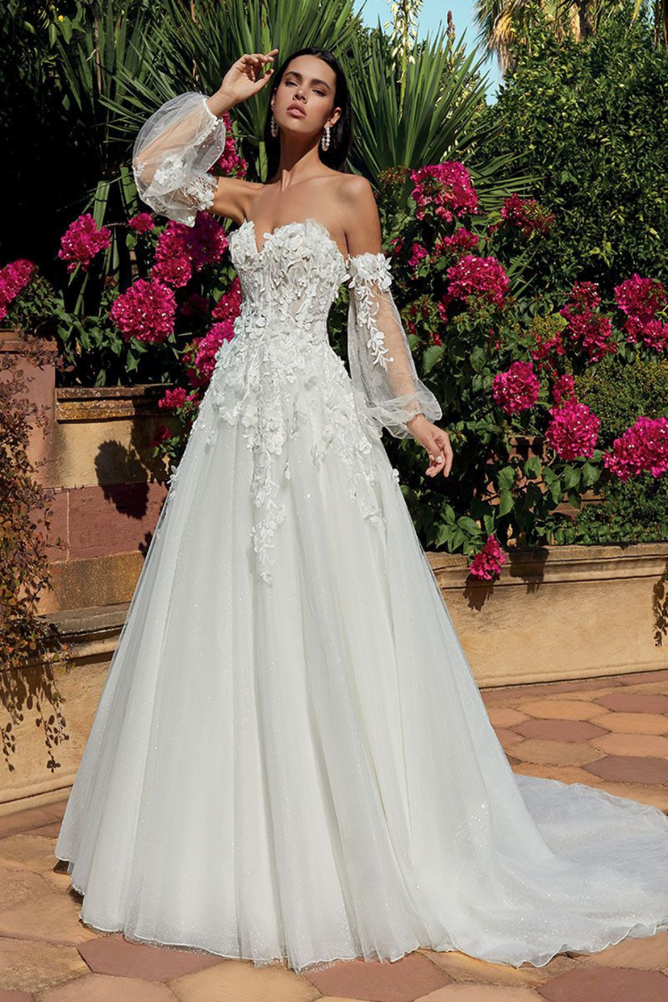 Clarissa Gown and Sleeves