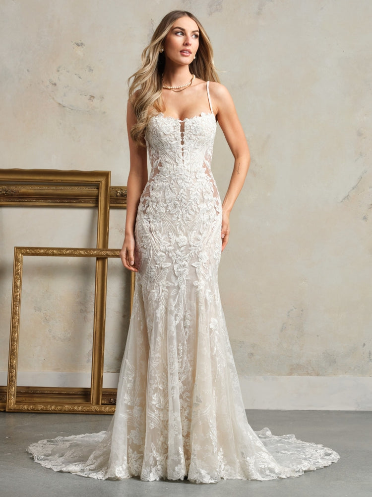 Admina Floral Glitter Tulle No Orders