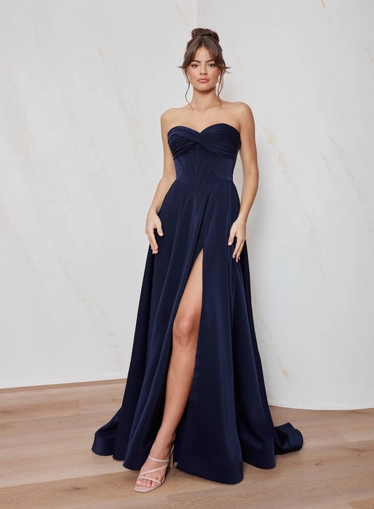 princess polly baby blue dress Hurley Blue Bridesmaid Dress | Tania Olsen main image 0