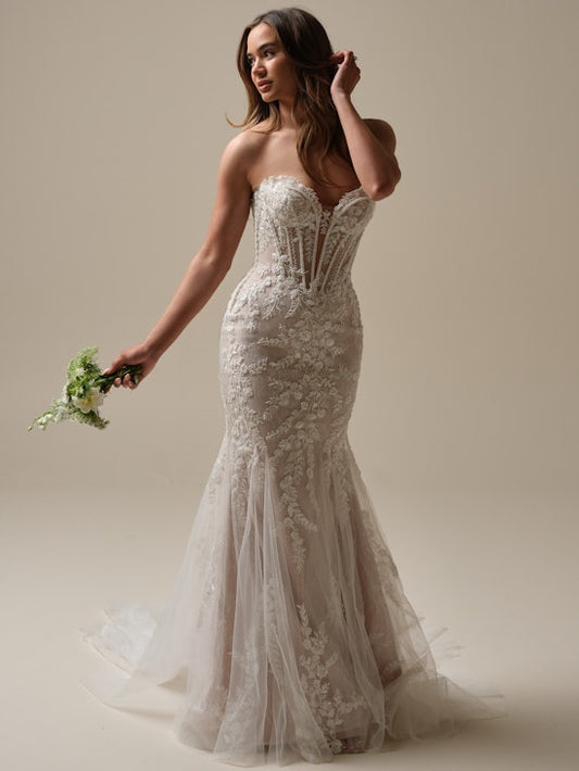 Benjie Unlined bodice Glitter Tulle 3