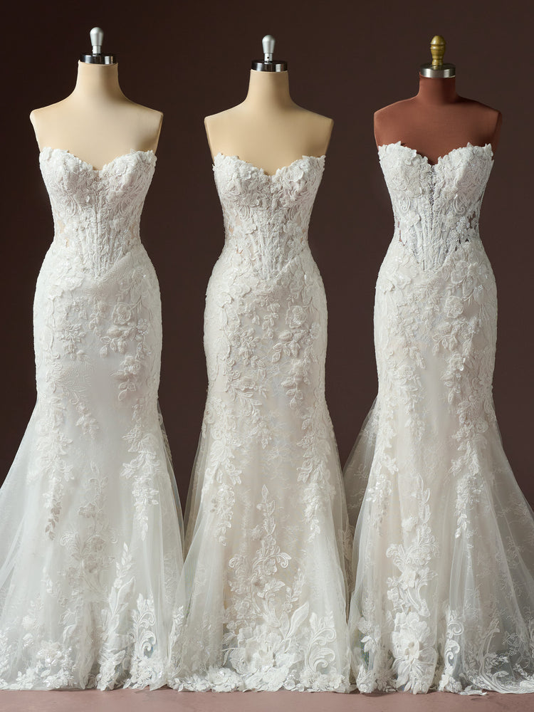 Estelle Unlined Bodice Chantilly Lace
