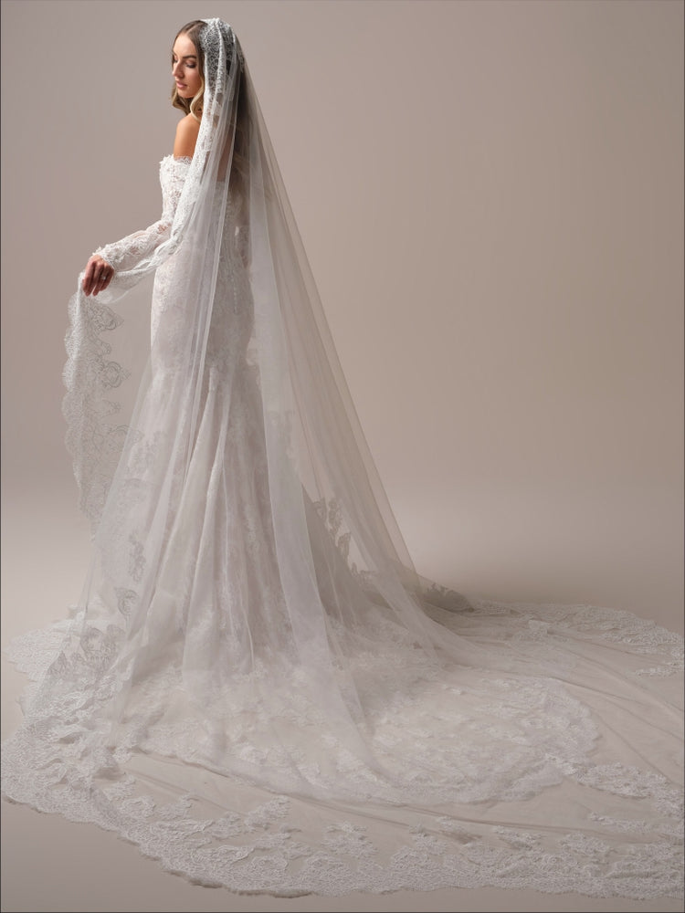 Takera Unlined Long Version Chantilly Lace and Plain Tulle