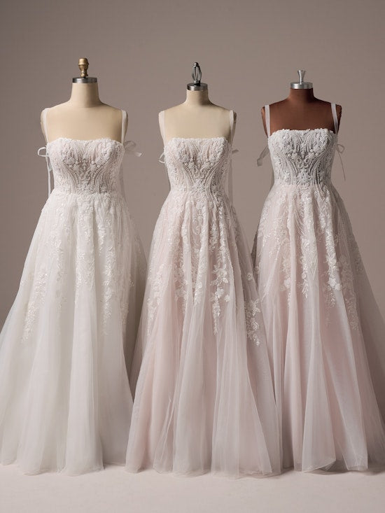 Angie Chic Organza Unlined Bodice