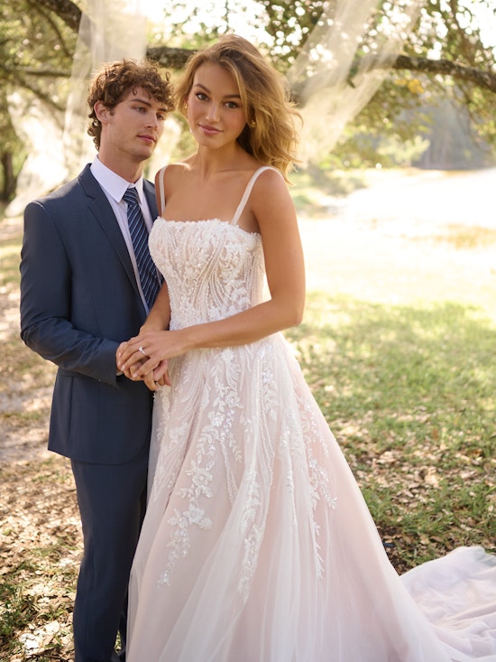 Angie Chic Organza Unlined Bodice