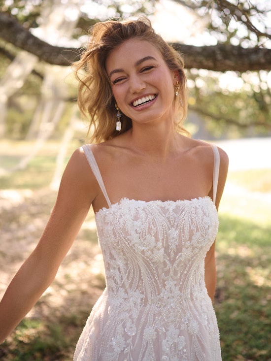 Angie Chic Organza Unlined Bodice