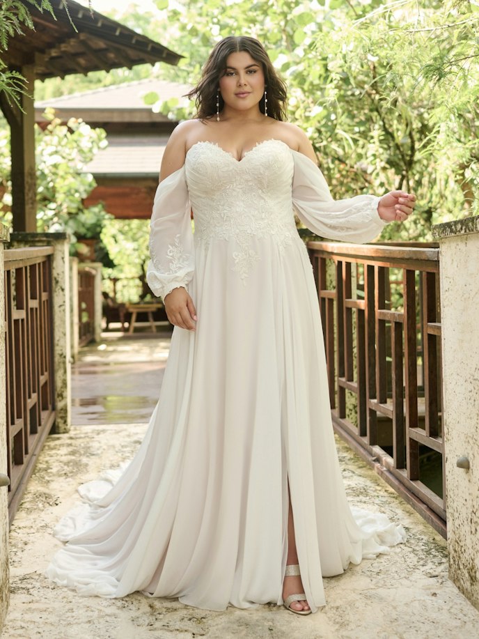 Curve Wedding Dresses/Plus Size Bridal Gowns