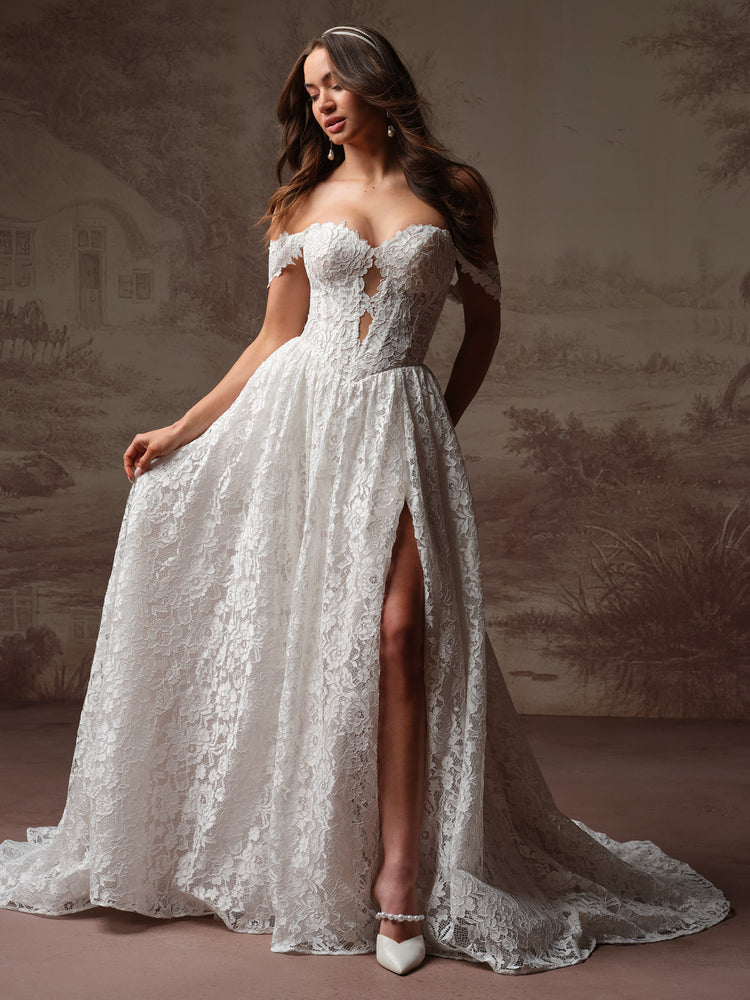 Narelle Unlined Bodice Slit