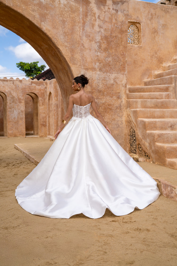 Sasha Lace Up Detachable Hip Petticoat